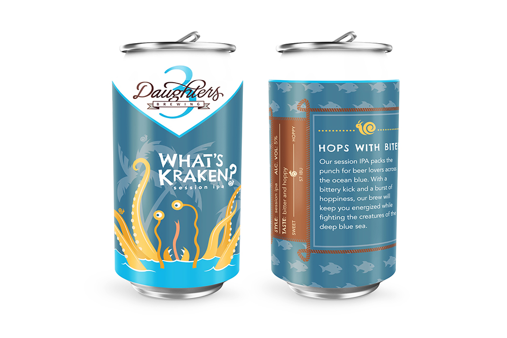Tall Tale Trio: Beer Can Design, What's Kraken?